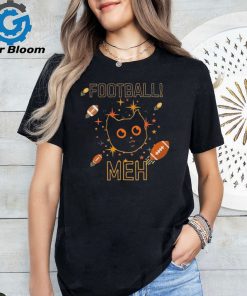 Football meh Black cat shirt