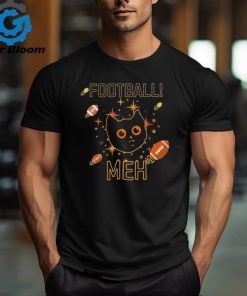 Football meh Black cat shirt