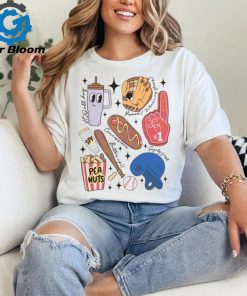 Funny Baseball Mama Peanuts shirt