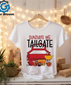 Funny sundays we tailgate Chiefs shirt