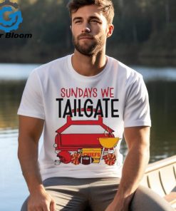 Funny sundays we tailgate Chiefs shirt