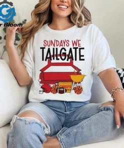 Funny sundays we tailgate Chiefs shirt