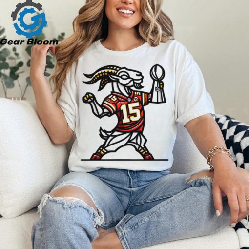 GOAT Patrick Mahomes NFL Football shirt