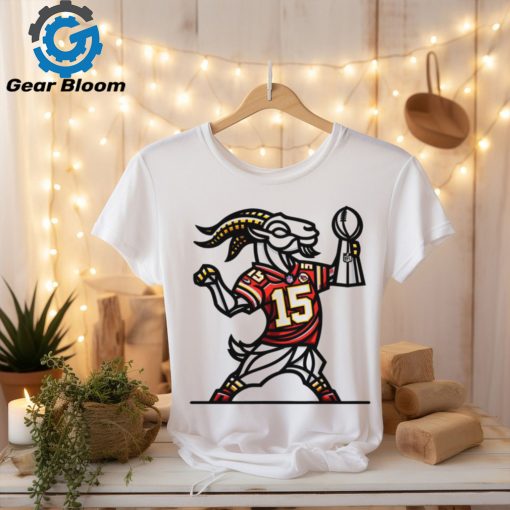 GOAT Patrick Mahomes NFL Football shirt