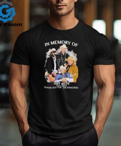 In Memory Of Toby Keith Thank You For The Memories Shirt