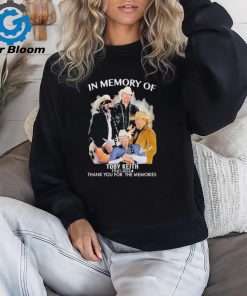 In Memory Of Toby Keith Thank You For The Memories Shirt