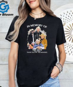 In Memory Of Toby Keith Thank You For The Memories Shirt