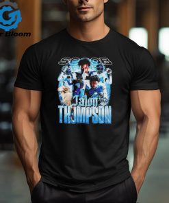 Jalon Thompson North Carolina Tar Heels football graphic poster shirt