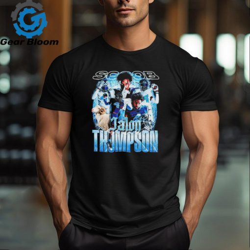 Jalon Thompson North Carolina Tar Heels football graphic poster shirt