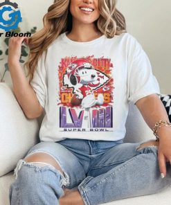 Kansas City Chiefs Snoopy Super Bowl 2024 Shirt