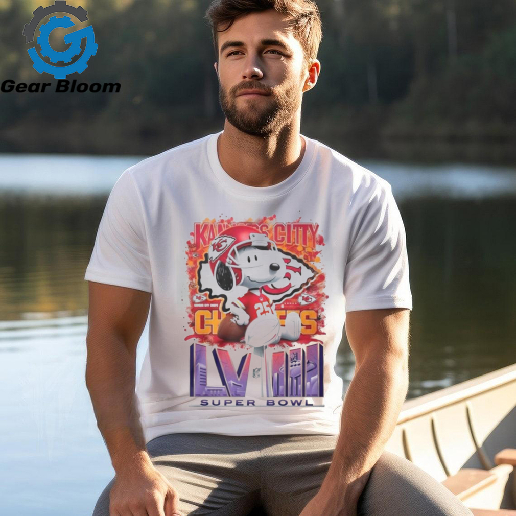Kansas City Chiefs Snoopy Super Bowl 2024 Shirt Kansas City Chiefs Snoopy Super Bowl 2024 Shirt