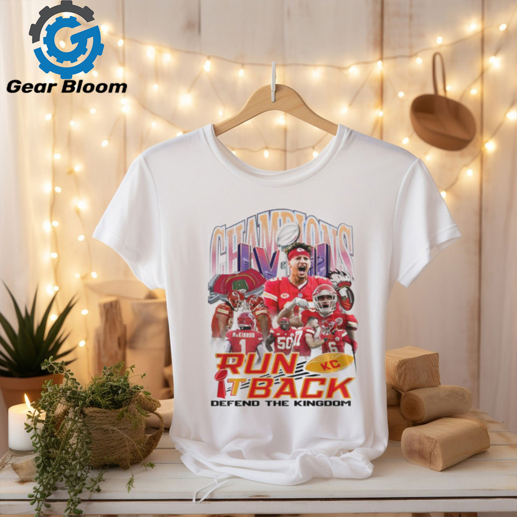 Kansas City Chiefs Super Bowl Champions Run It Back 2024 T Shirt Kansas City Chiefs Super Bowl Champions Run It Back 2024 T Shirt