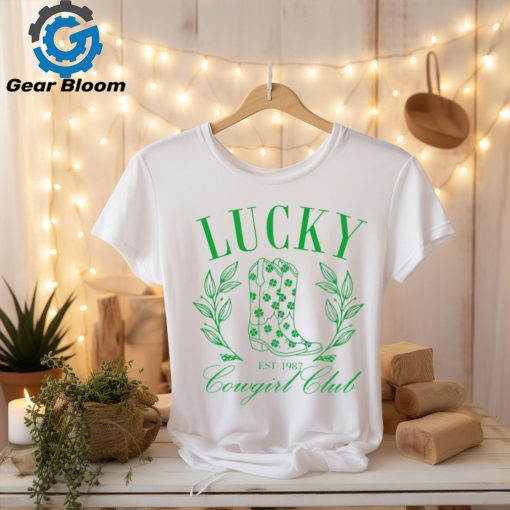 Lucky Cowgirl Club Est 1987 shirt