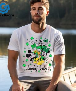 Lucky Vibes St Patricks Day Disney Friends shirt