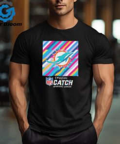 Miami Dolphins NFL Crucial Catch Intercept Cancer 2024 shirt