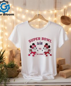 Mickey 49ers vs Chiefs Super Bowl LVIII 02.11.2024 Shirt