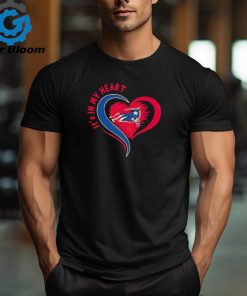 New England Patriots It’s in my heart baseball shirt