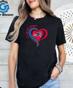 New England Patriots It’s in my heart baseball shirt