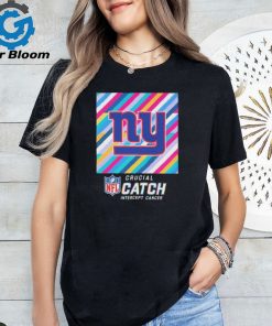 New York Giants NFL Crucial Catch Intercept Cancer 2024 shirt