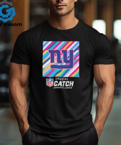 New York Giants NFL Crucial Catch Intercept Cancer 2024 shirt