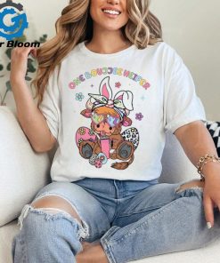 One Boujee Heifer Easter Highland Cow shirt