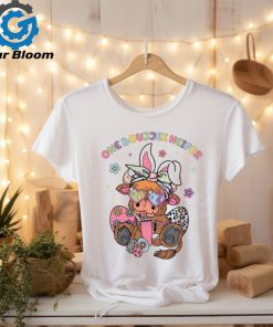 One Boujee Heifer Easter Highland Cow shirt