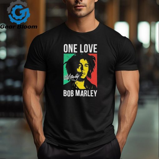 One love Bob Marley 2024 signature shirt