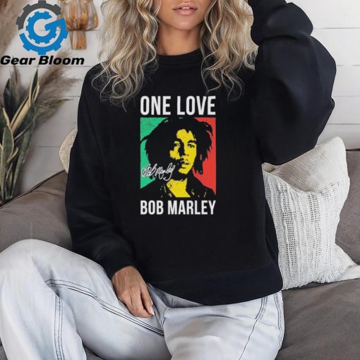 One love Bob Marley 2024 signature shirt