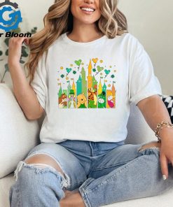 Pooh Bear St Patricks Day Lucky Magical Castle shirt