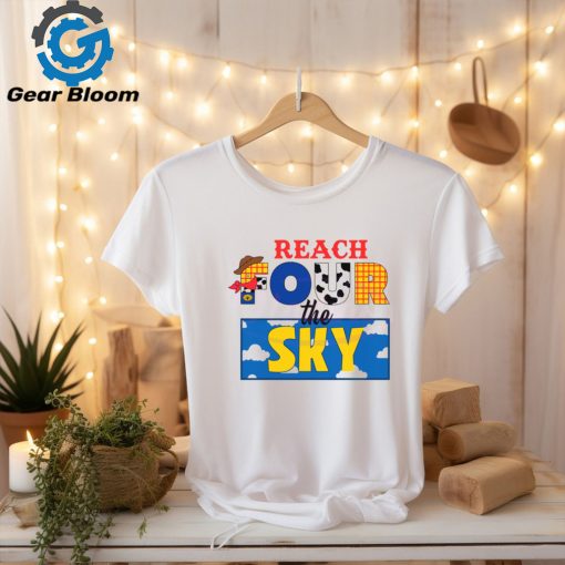 Reach Four The Sky Toy Story 4th Birthday shirt