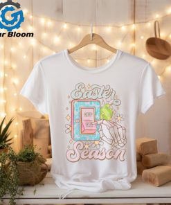 Retro Easter Season Skeleton Hand shirt