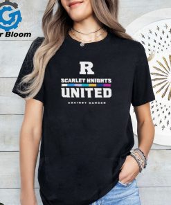 Rutgers University Scarlet Knights United Against Cancer Shirt