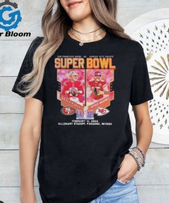 San Francisco 49ers And Kansas City Chiefs Super Bowl 2024 At Las Vegas Shirt