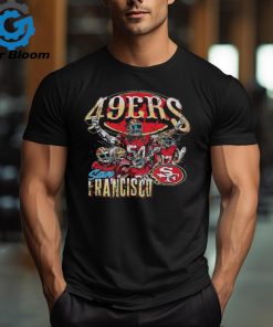 San Francisco 49ers football team art vintage shirt