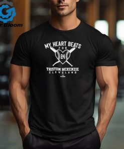 Shane Bieber My Heart Beats For Triston Mckenzie Cleveland Shirt