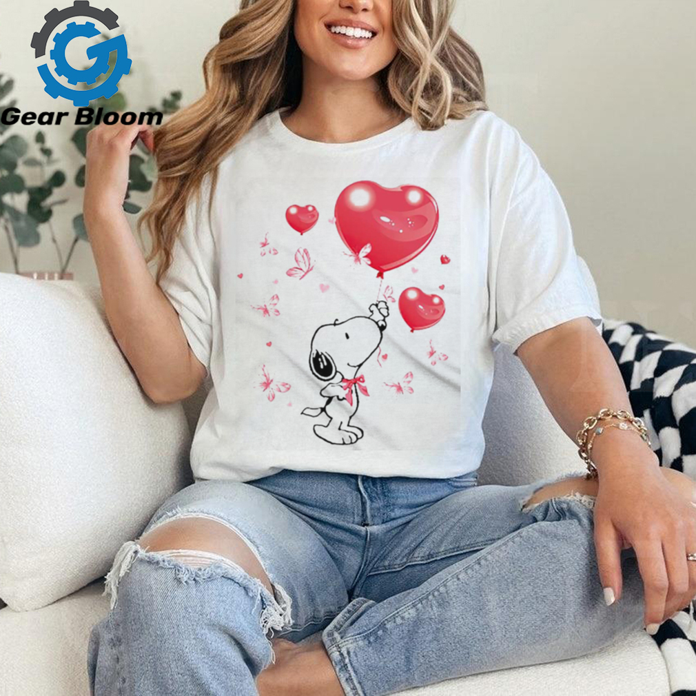 Snoopy Heart Bubbles Butterflies Valentine’s Day Shirt Snoopy Heart Bubbles Butterflies Valentine’s Day Shirt