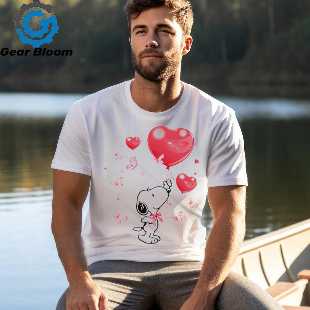 Snoopy Heart Bubbles Butterflies Valentine’s Day Shirt Snoopy Heart Bubbles Butterflies Valentine’s Day Shirt