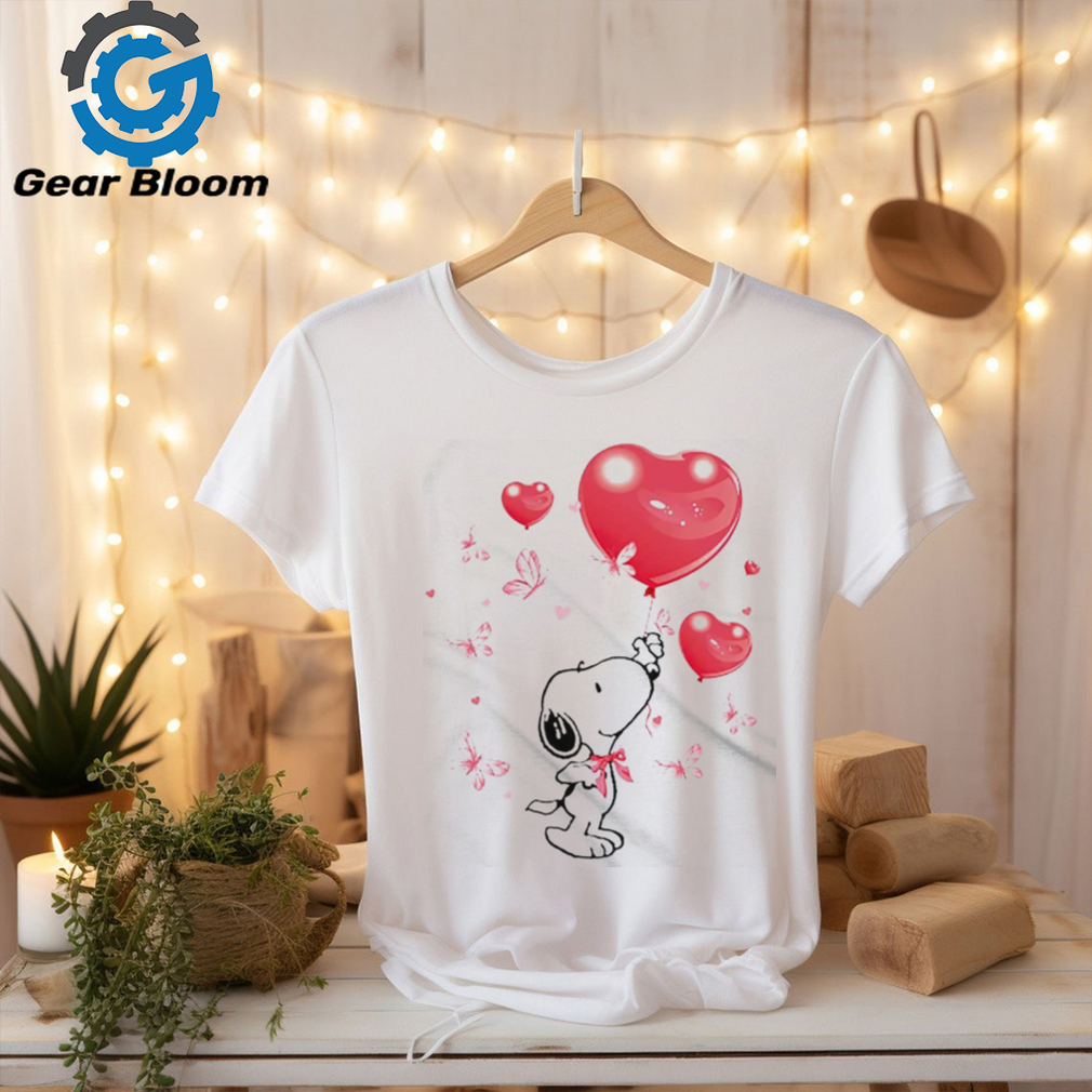 Snoopy Heart Bubbles Butterflies Valentine’s Day Shirt Snoopy Heart Bubbles Butterflies Valentine’s Day Shirt