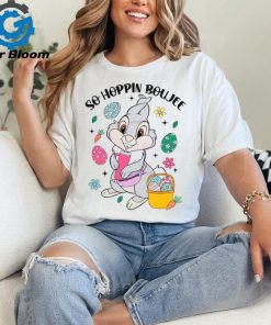 So Hoppin Boujee Tumbler Easter Bunny shirt