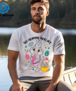 So Hoppin Boujee Tumbler Easter Bunny shirt