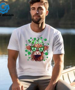 St Patricks Day Highland Cow shirt