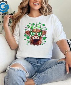 St Patricks Day Highland Cow shirt