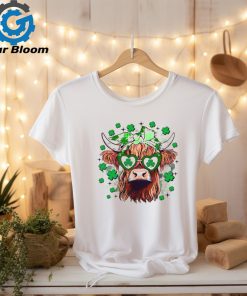 St Patricks Day Highland Cow shirt