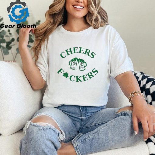 St Patricks Day cheers Fckers Boston Celtics beer 2024 shirt