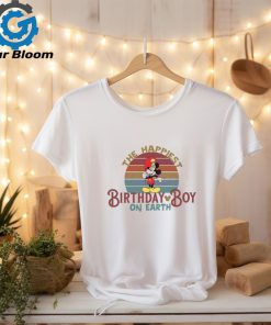 The Happiest Birthday Boy On Earth shirt