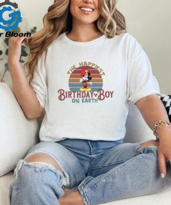 The Happiest Birthday Boy On Earth shirt