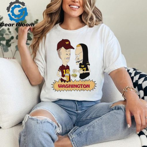 Washington Commanders Beavis and Butt Head shirt