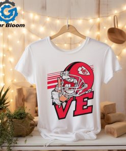 love Kansas City Chiefs Helmet shirt