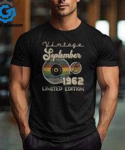 1962 September vinyl record shirt