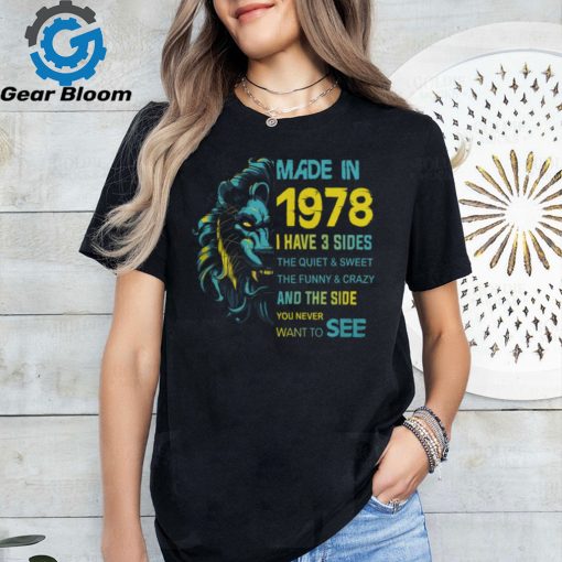 1978   I have 3 sides shirt